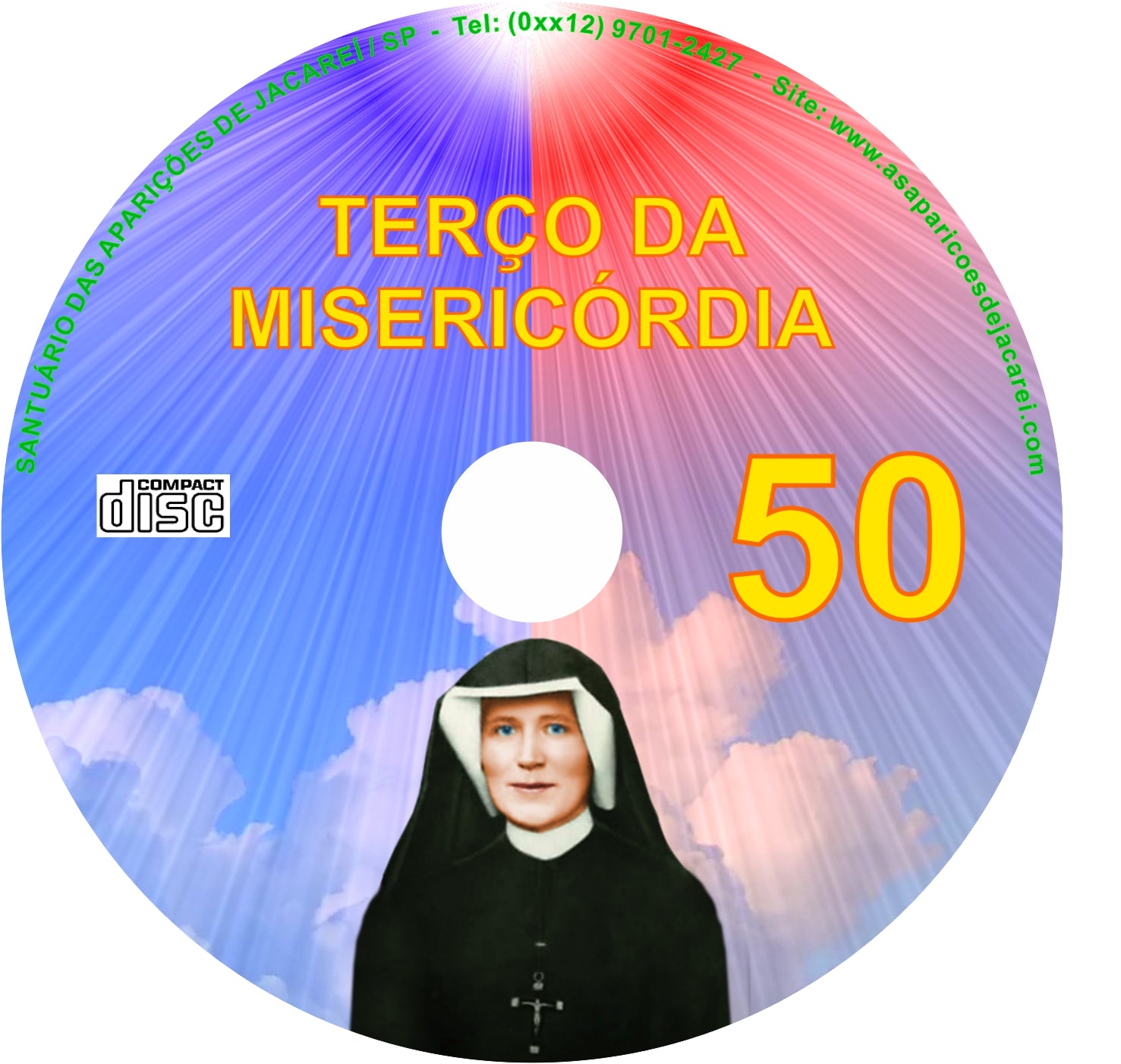 CD Terço da Misericórdia 50 CD Terço da Misericórdia 50